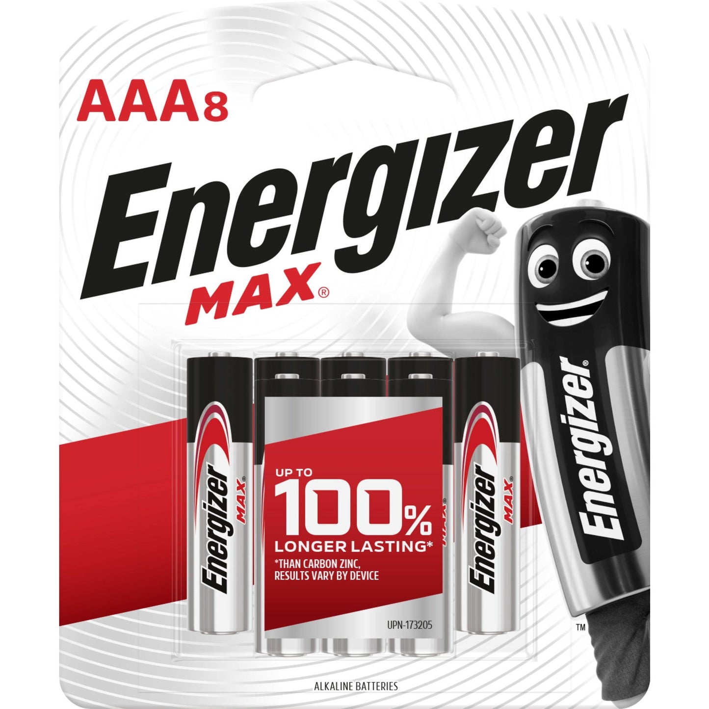 Energizer MAX E92 AAA Alkaline Batteries PACK OF 8