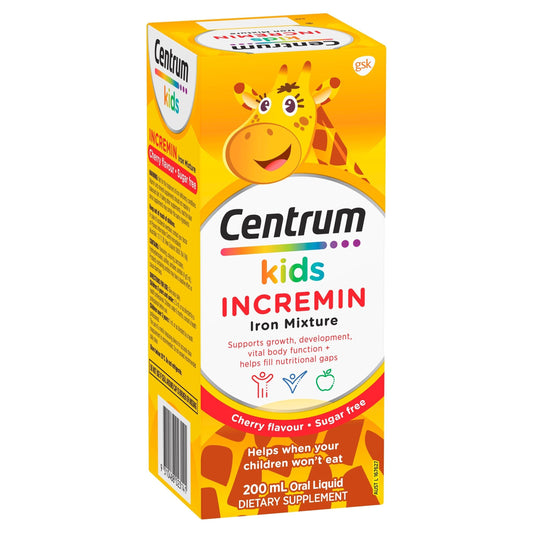 Centrum Kids Incremin Iron Mixture 200ml