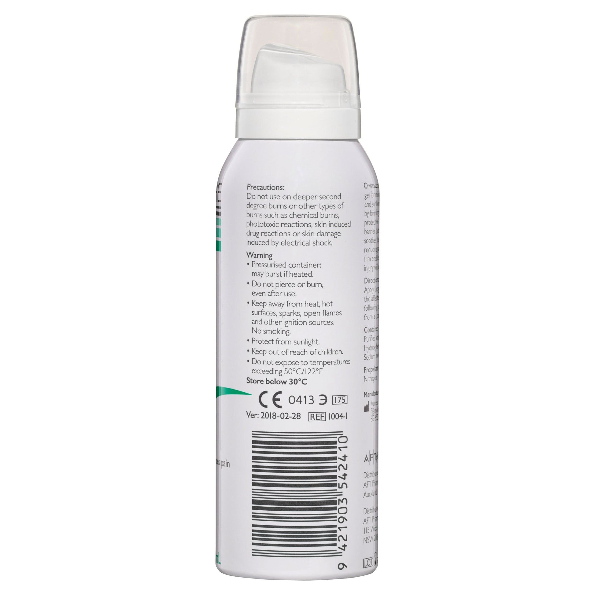 CRYSTASOOTHE BURN GEL 1% 100ML