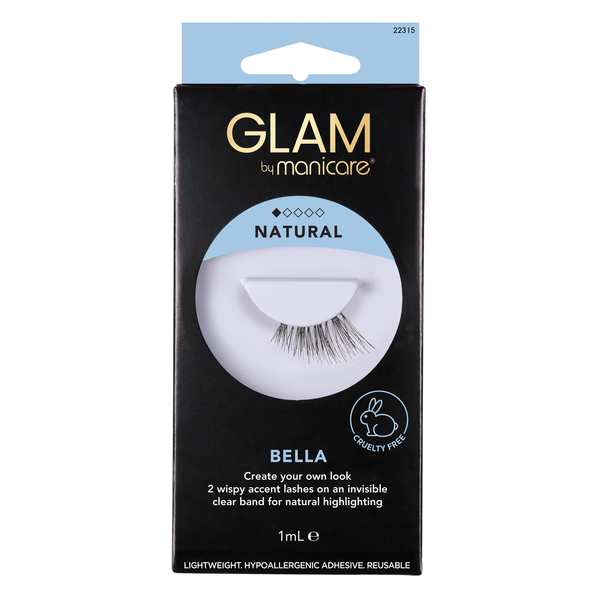 Glam by Manicare Bella Flexi Lashes