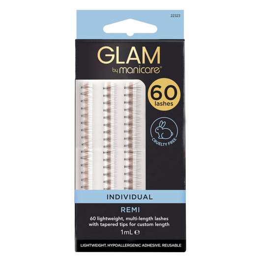 Glam by Manicare Remi Individual Mink Effect Lashes