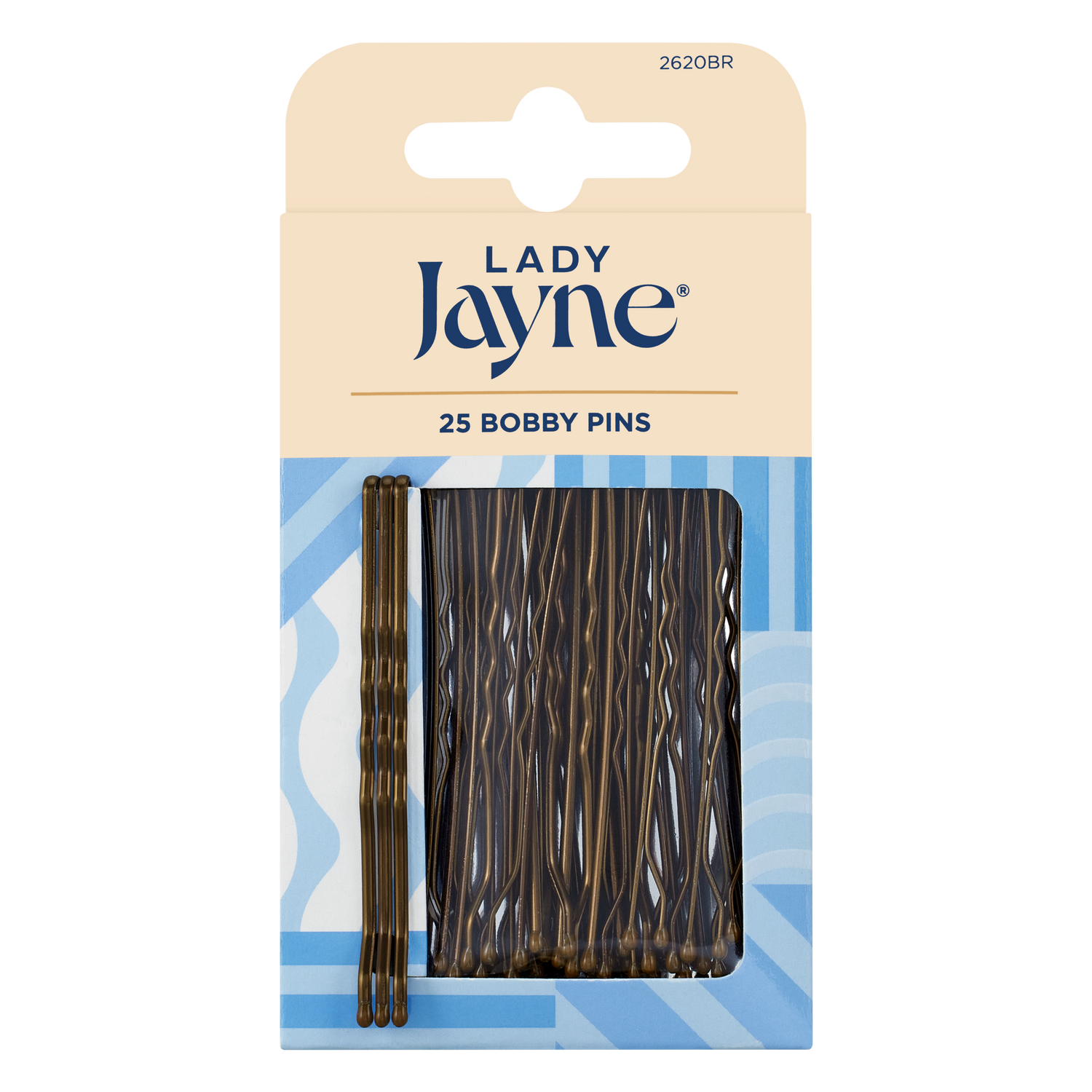 Bobby Pins Brown 6.4cm 25pk - STELLAR PHARMACY