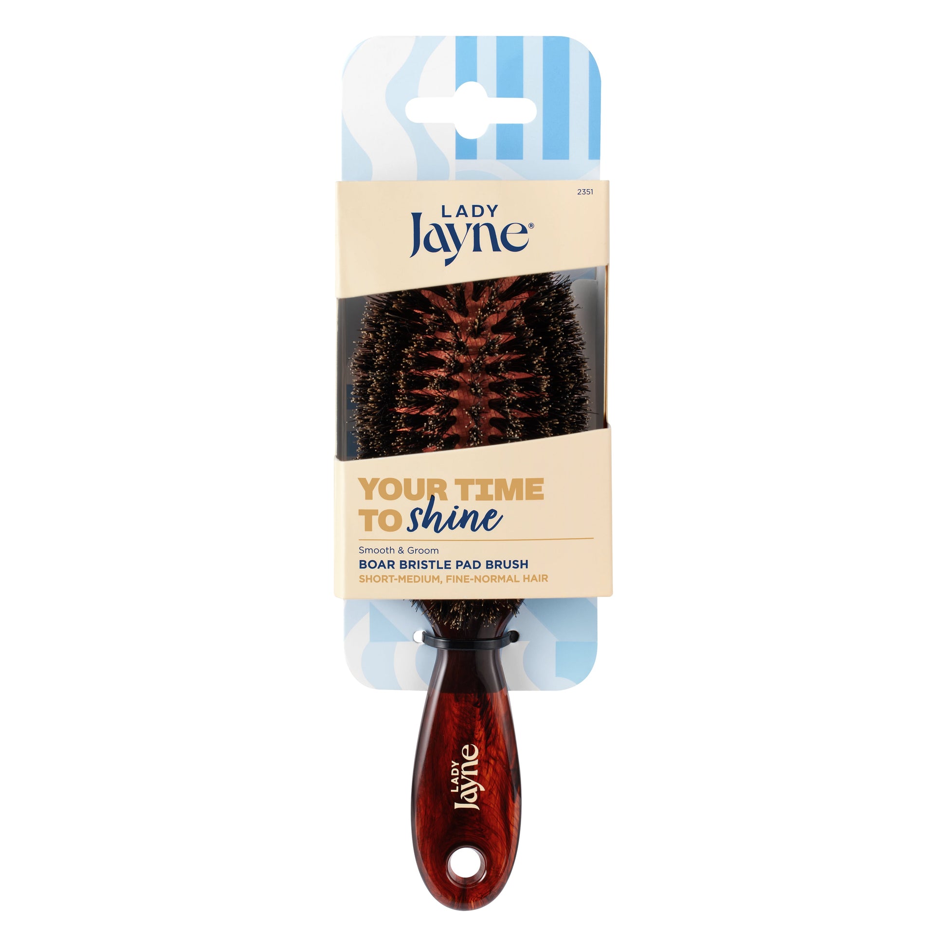Boar Bristle Pad Brush Purse - STELLAR PHARMACY