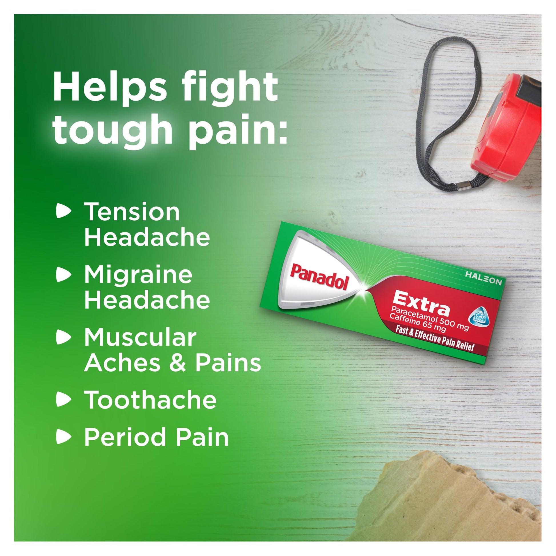 Panadol Extra Opti Capsules S2 32s - Fast & Effective Relief for Migraine, Period, Tension Headaches & More