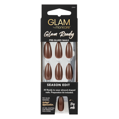 Glam by Manicare Glam Ready Pre-Glued Nails - Season Edit 30 Pack