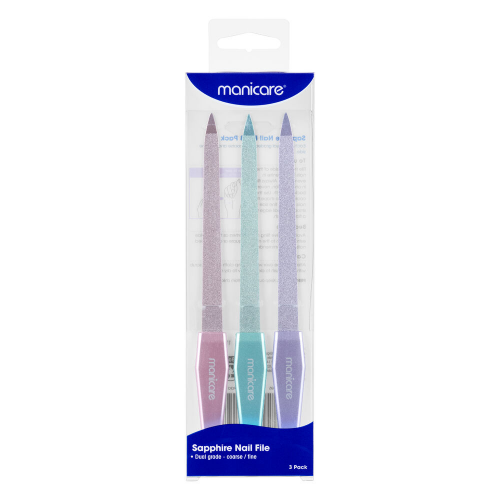 Manicare Sapphire Nail File 3 Pack
