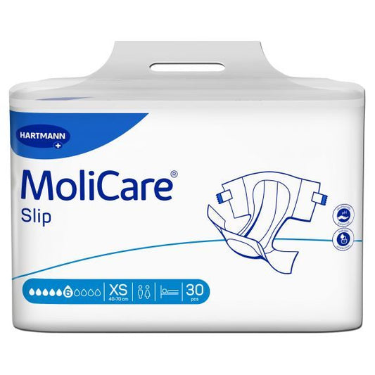 MoliCare Slip 6D Open Style X-Small | Packet of 30