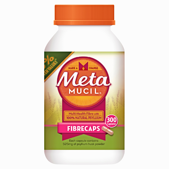 Metamucil Fibrecaps 300 Capsules