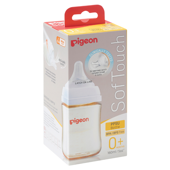 Softouch BPP Nursing Bottle PPSU 160mL