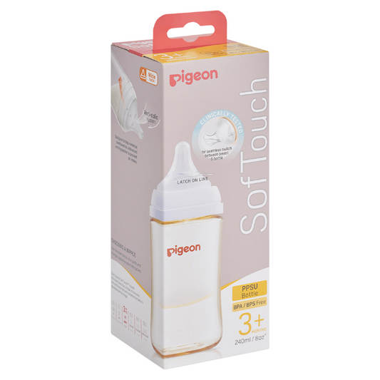 Softouch BPP Nursing Bottle PPSU 240mL