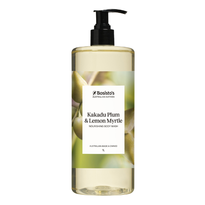 Bosisto's Kakadu Plum and Lemon Myrtle Body Wash 1 L
