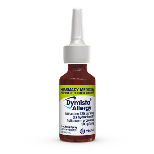 Dymista Allergy Nasal Spray 17mL (120 Dose) – Azelastine & Fluticasone