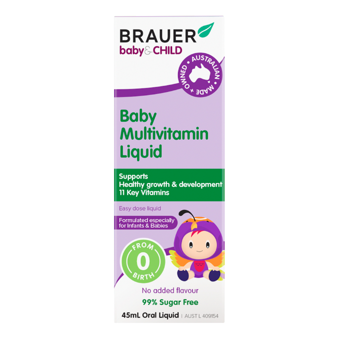Brauer Baby & Child Baby Multivitamin Liquid 45mL