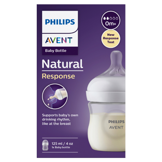 Philips Avent Natural Response 125mL Baby Bottle 1 Pack