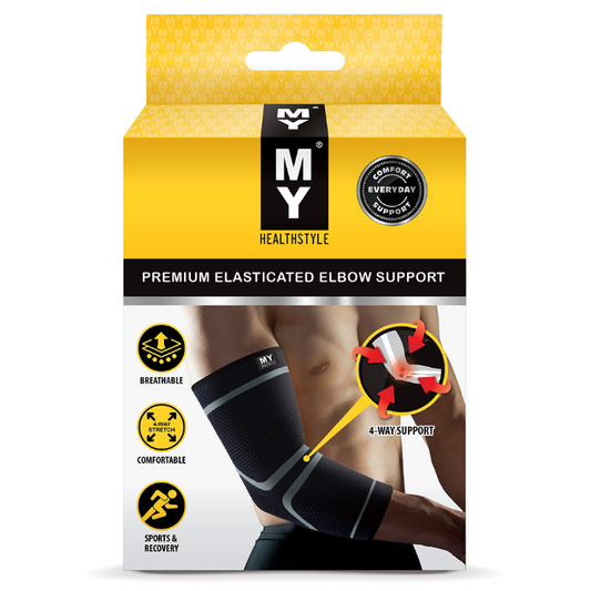 MY Premium Elasticated Elbow Support Medium
