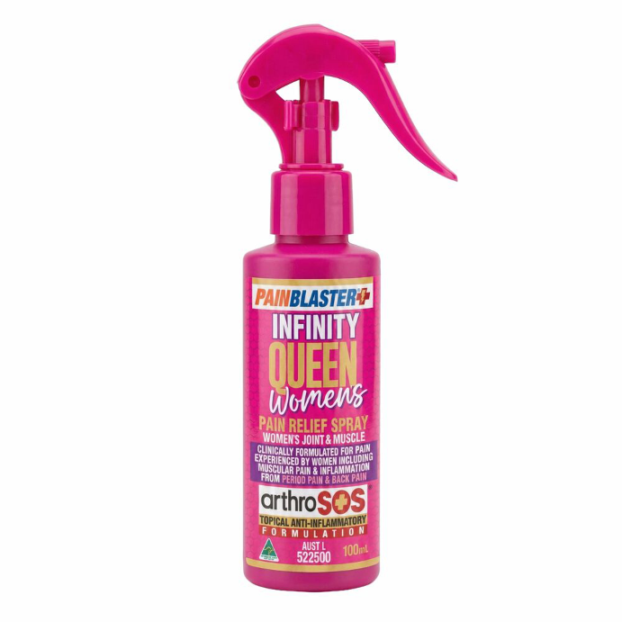 PAIN BLASTER Infinity Queen Women's Pain Relief Spray 100mL
