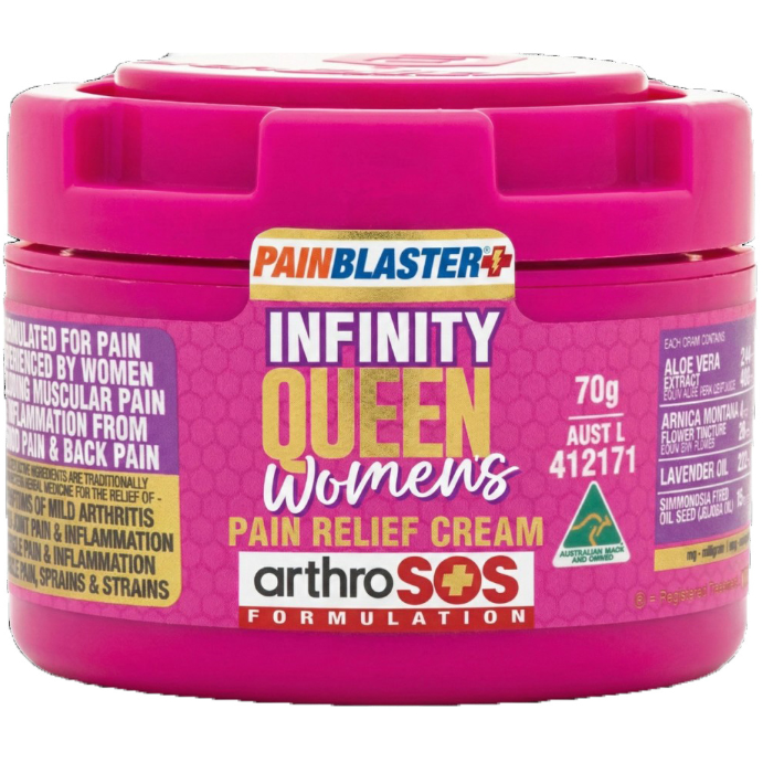 Pain Blaster Infinity Queen Women'S Pain Relief Cream 70g