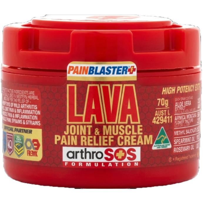 Pain Blaster Lava Joint & Muscle Pain Relief Cream 70g