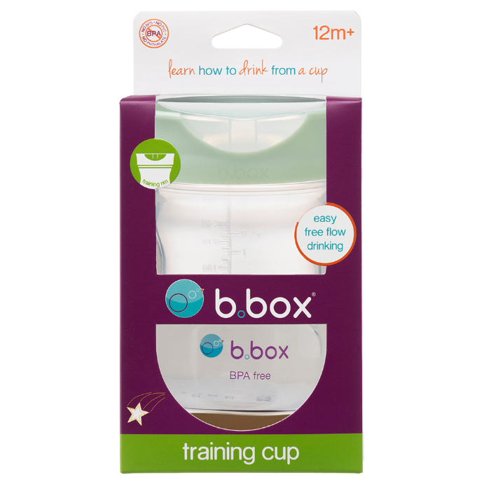 B.Box 240mL Training Rim Cup Sage 1 Each
