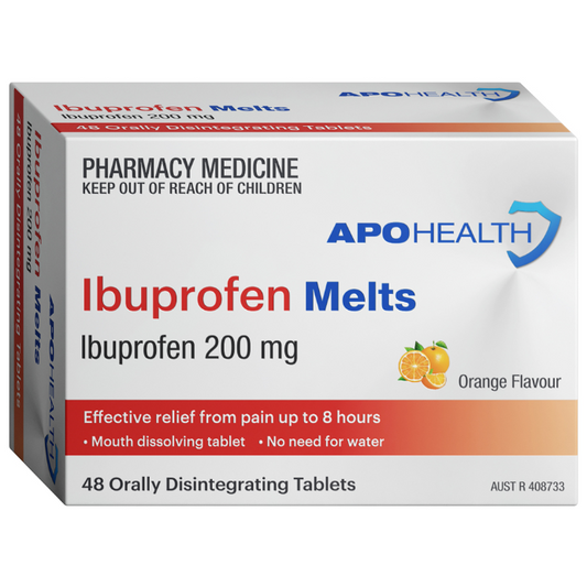 APO HEALTH Ibuprofen Melts 48 Tablets