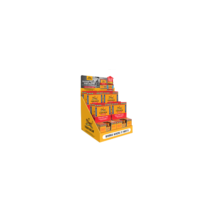 Tiger Balm Red Counter Unit 8 x 30g