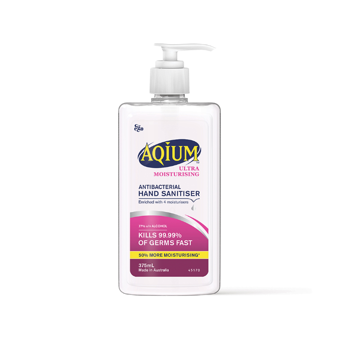 Ego Antibacterial Hand Sanitiser Ultra Hydrating 375mL