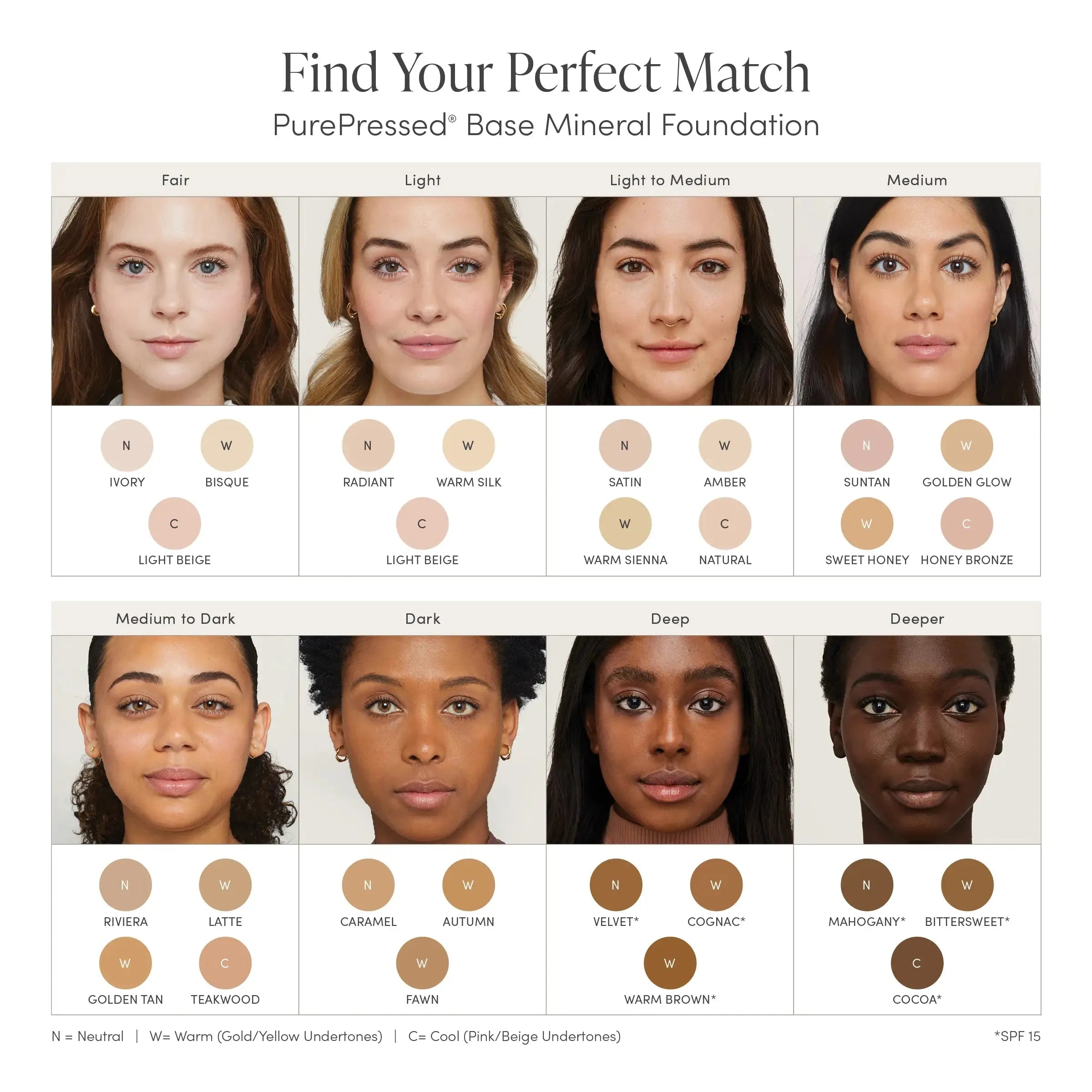 PurePressed® Base Mineral Foundation Refill (SPF 20 or 15)