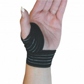 BA ELASTIC THUMB LOCK STRAP WRAP