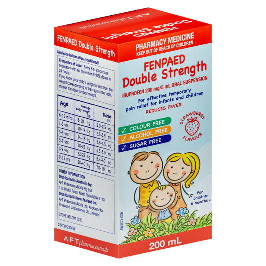 FENPAED Double Strength 200mg/5mL 200mL