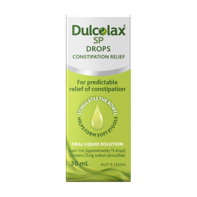 Dulcolax Laxatives Liquid SP Drops for Constipation Relief 30mL