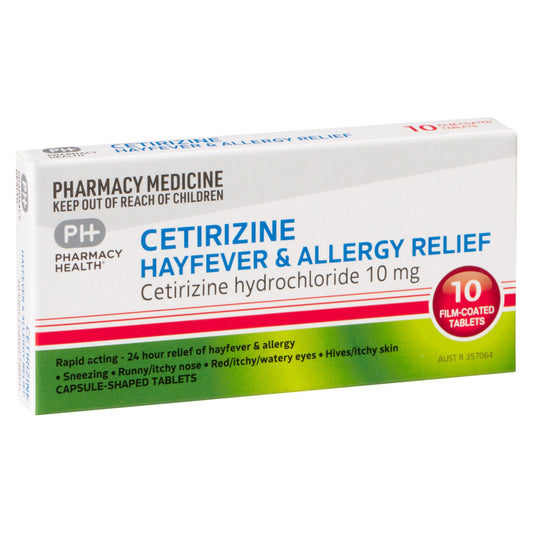CETIRIZINE HAYFEVER & ALLERGY RELIEF