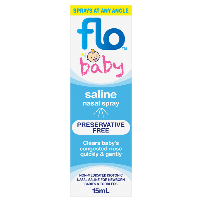 Flo Baby Saline Nasal Spray 15mL