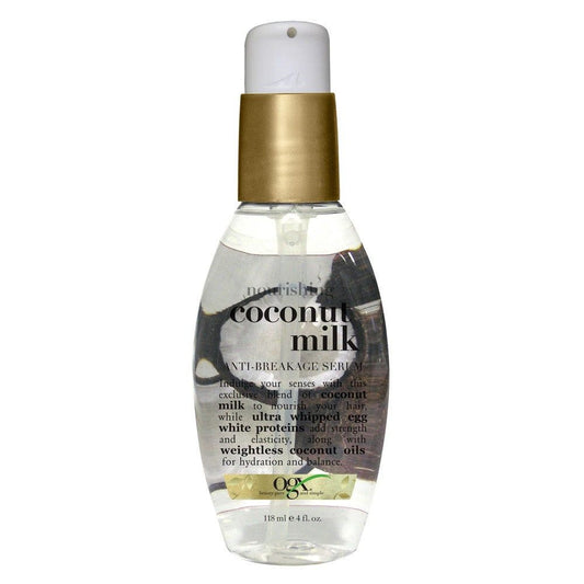OGX NOURISHING + CCOCONUT MILK ANTI BREAKAGE SERUM OIL 118ML