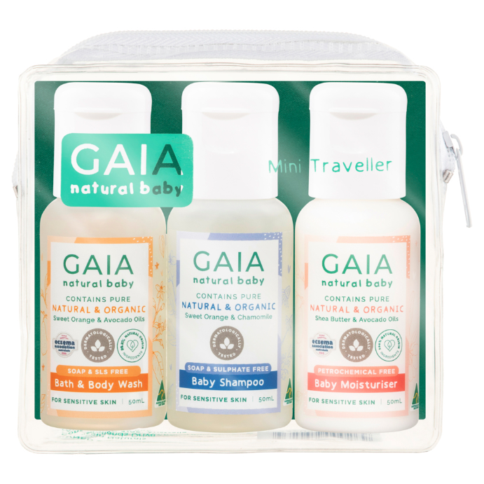 GAIA Natural Baby Travel Pack 50mL
