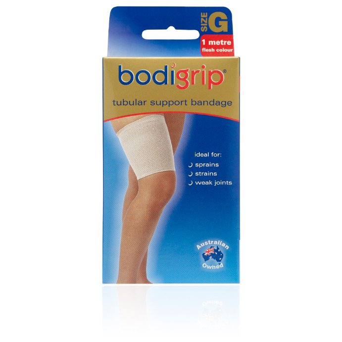 BODIGRIP Tubular Support Bandage G 12cmx1m Flesh