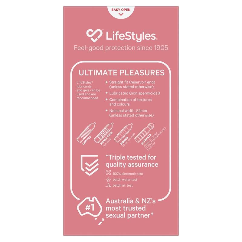 LifeStyles Condoms Ultimate 10 Pack