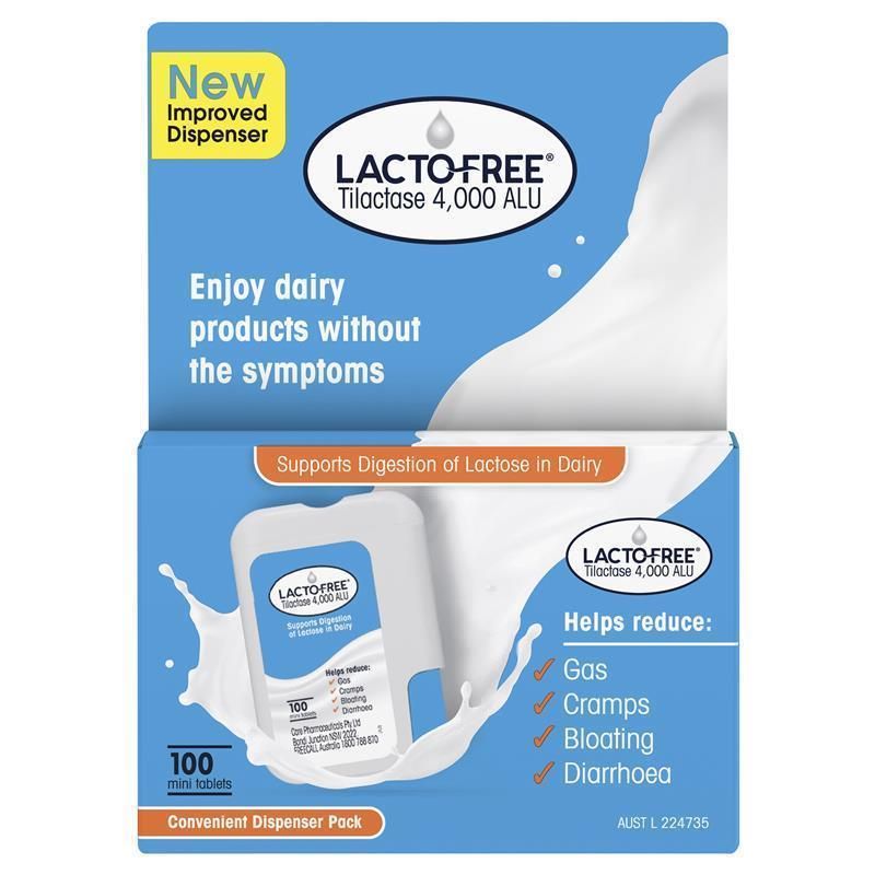 Lacto Free 100 Tablets