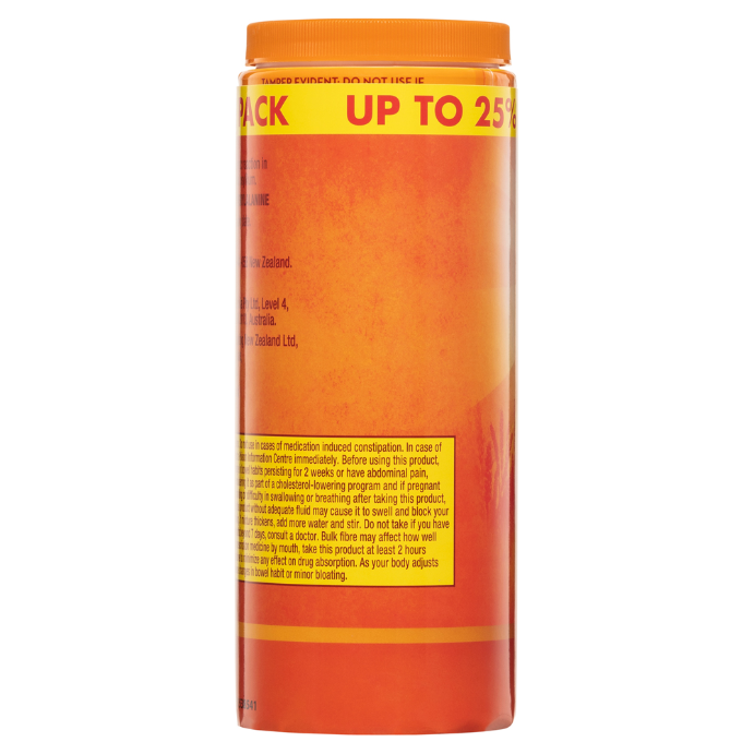 Metamucil Metamucil Orange Smooth 72 Doses x 2 Bundle Pack 425g