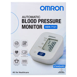 Omron HEM-71 Automatic Upper Arm Blood Pressure Monitor - Accurate & Easy Measurement
