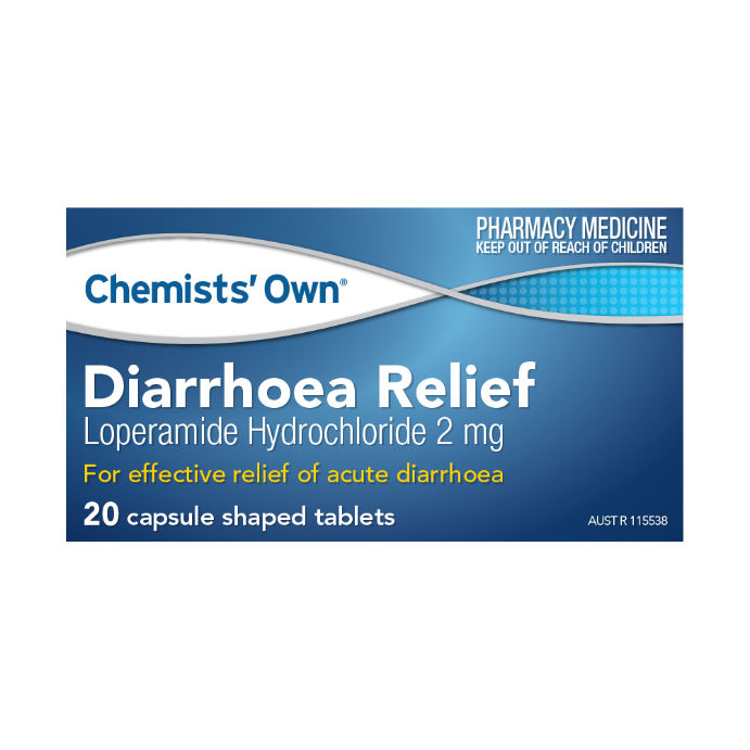 Chemists' Own Diarrhoea Relief 20 Capsules