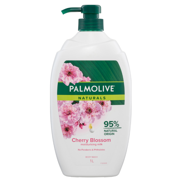 Palmolive Naturals Milk & Cherry Blossom Body Wash 1 L