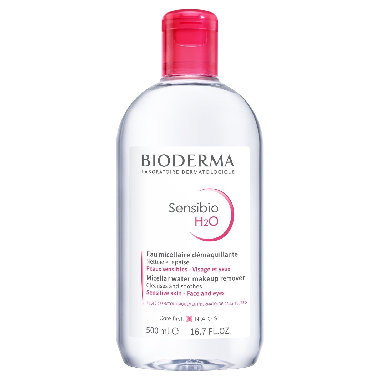 BIODERMA Sensibio H2O Micellar Water Cleanser Pump Bottle 500mL