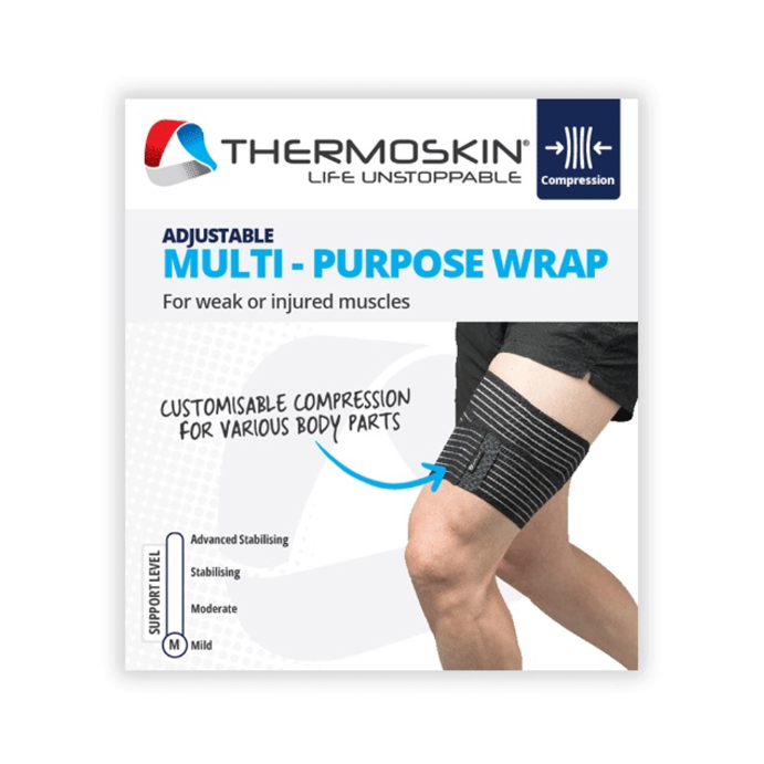 Thermoskin Adjustable Multi Purpose Wrap Black