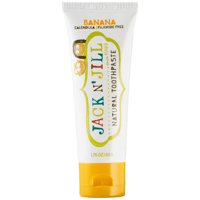 Jack N' Jill Natural Banana Fluoride Free Toothpaste 50g