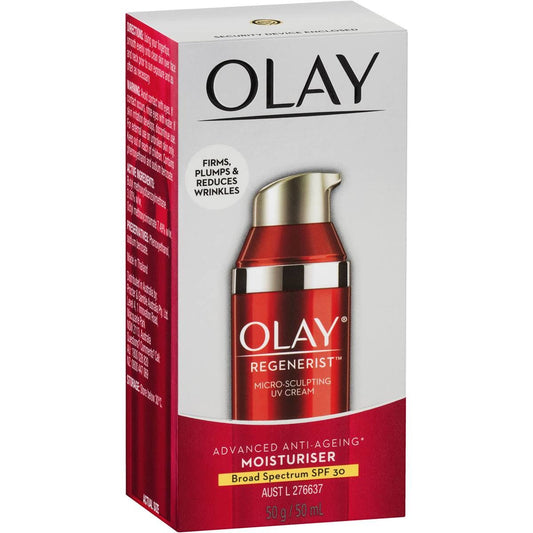OLAY Regenerist Micro Sculpting Cream Moisturiser SPF 30 50mL