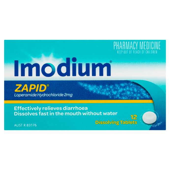 Imodium Zapid 12 Dissolving Tablets