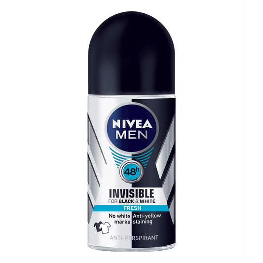 Nivea for Men Deodorant Black & White Fresh Roll-on 50ml