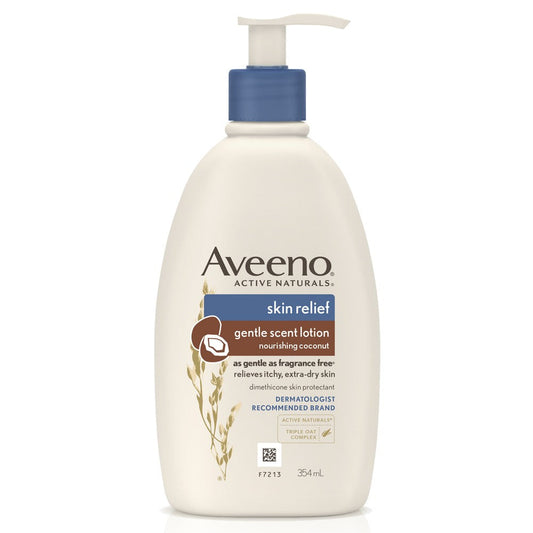 AVEENO Skin Relief Gentle Scent Lotion Nourishing Coconut 354 mL