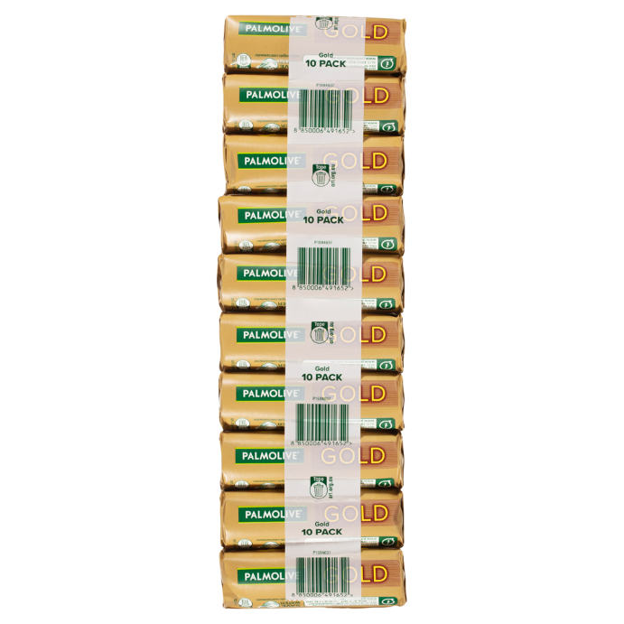 Palmolive Daily Deodorant Protection Soap Gold 10 Pack