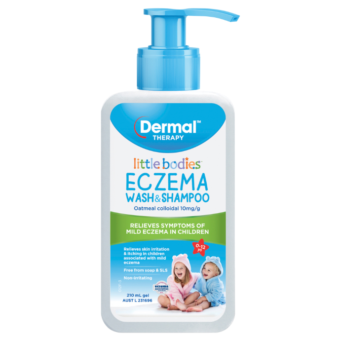 Dermal Therapy Little Bodies Eczema Wash & Shampoo 210mL